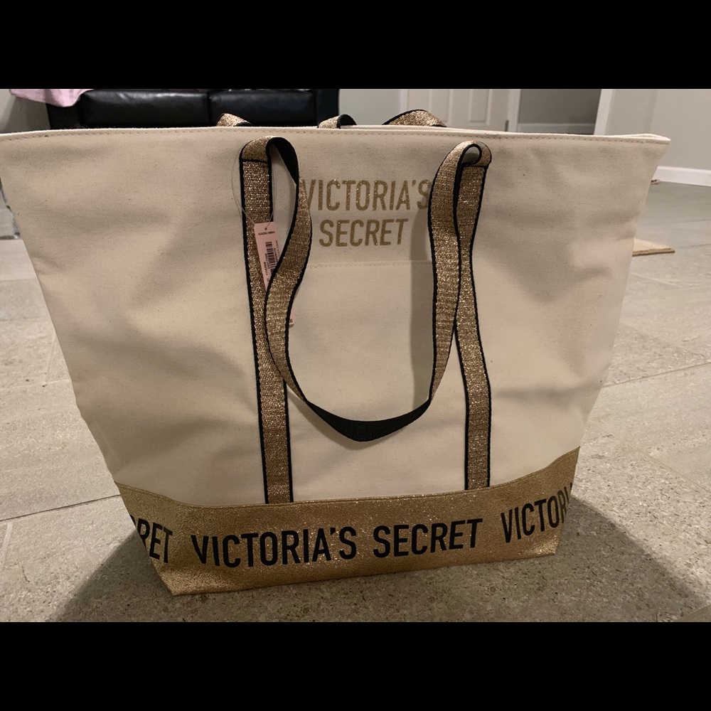 Victoria’s Secret Glitter Tote NWT